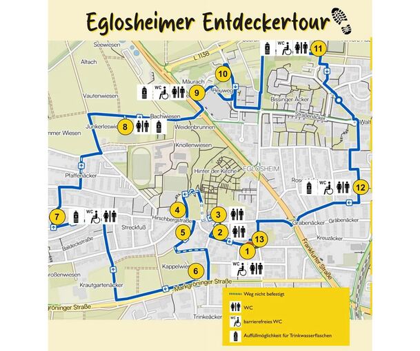 An 18 Stationen geht die Entdeckertour entlang. An 18 Stationen geht die Entdeckertour entlang.