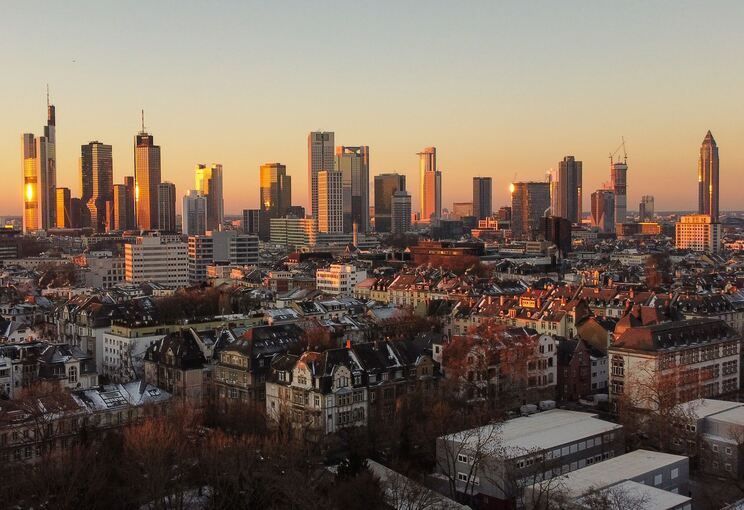 Banken-Skyline in Frankfurt Banken-Skyline in Frankfurt
