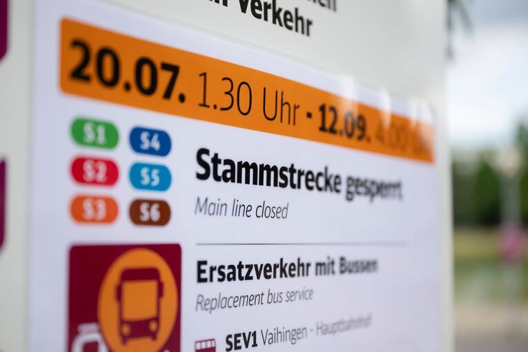 Bahn stellt Pläne für Schienenersatzverkehr vor Bahn stellt Pläne für Schienenersatzverkehr vor