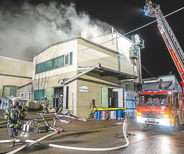 Die Marbacher Feuerwehr braucht eine neue Drehleiter. Die kostet allerdings mehr als eine Million Euro.