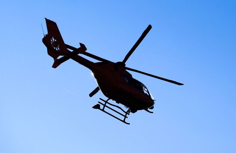 Rettungshubschrauber Rettungshubschrauber