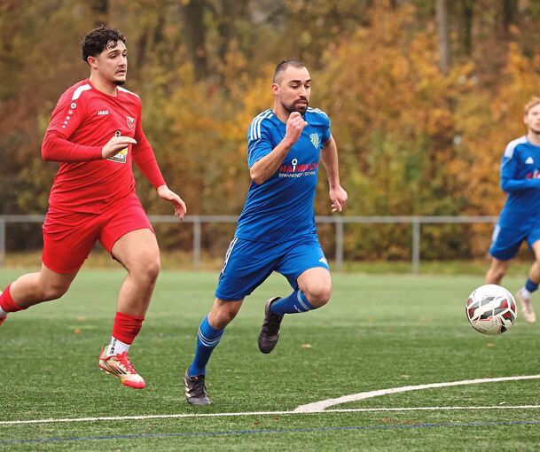 Auf Torejagd: Burak Yalman (rechts).