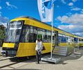 Die neuen Stadtbahnen kommen schlanker und schnittiger daher. Die neuen Stadtbahnen kommen schlanker und schnittiger daher.