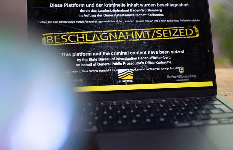 Betrugs-Websites beschlagnahmt Betrugs-Websites beschlagnahmt