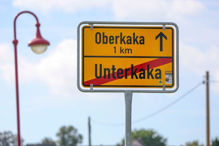 Kuriose Ortsnamen - Oberkaka