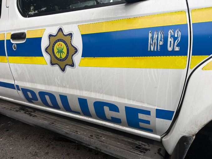 Polizeiwagen in Südafrika Polizeiwagen in Südafrika
