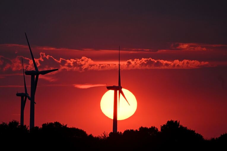 Sonnenuntergang in Nordrhein-Westfalen Sonnenuntergang in Nordrhein-Westfalen