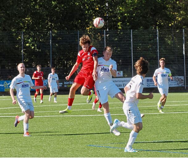 Voller Einsatz im Derby.