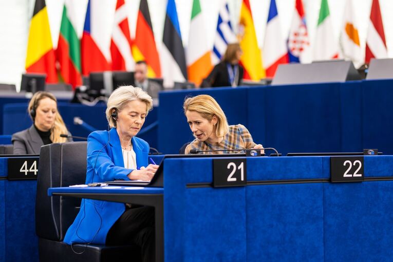 Von der Leyen und Kallas Von der Leyen und Kallas