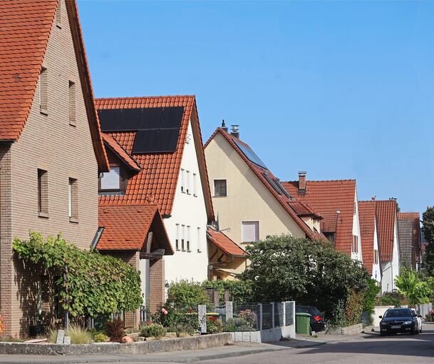 Die Bönnigheimer Weststadt: Bislang durfte man hier nur zweigeschossig bauen; jetzt erlaubt ein Bebauungsplan überwiegend drei Vollgeschosse.