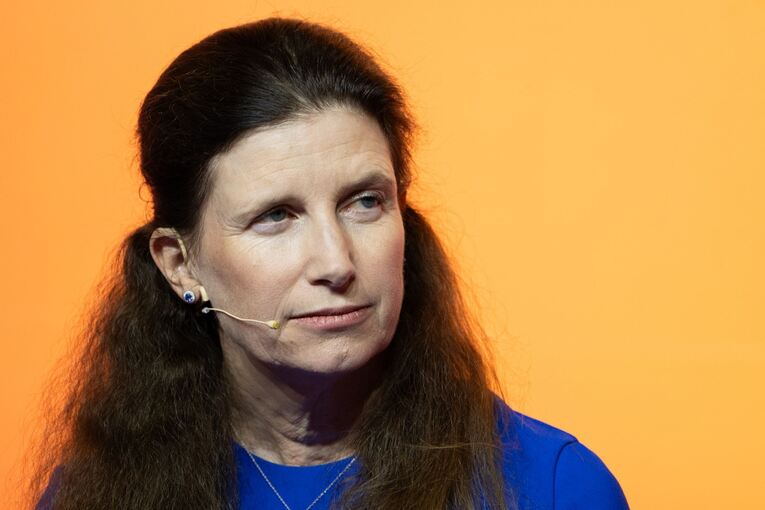 Comerzbank-Chefin Bettina Orlopp