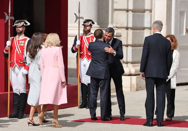 Frankreichs Präsident Macron zu Staatsbesuch in Spanien Frankreichs Präsident Macron zu Staatsbesuch in Spanien