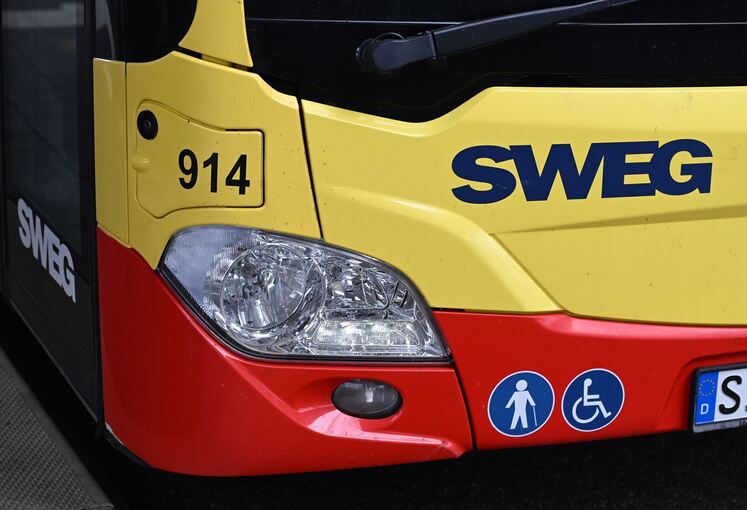 Viele Busse bleiben im Depot - Warnstreik bei der SWEG Viele Busse bleiben im Depot - Warnstreik bei der SWEG