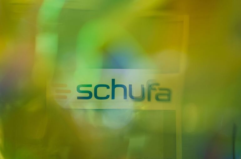 Das Logo der Schufa Holding AG