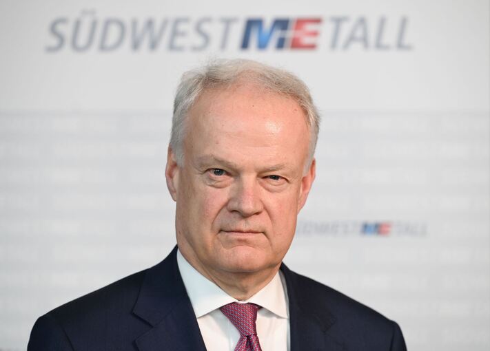 Südwestmetall-Chef Peter Sebastian Krause