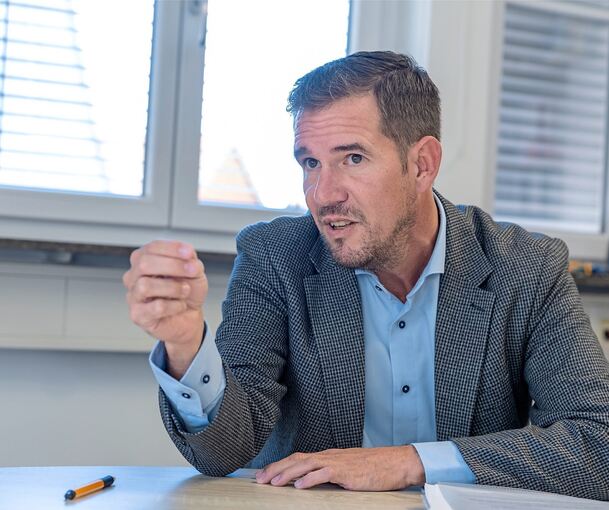 Boris Seitz will Chef im Mundelsheimer Rathaus bleiben.