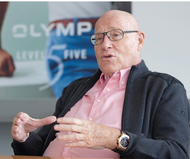 Prägte Olymp jahrzehntelang: Eberhard Bezner.