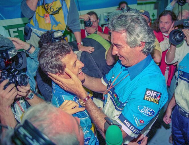 Michael Schumacher und Flavio Briatore Michael Schumacher und Flavio Briatore
