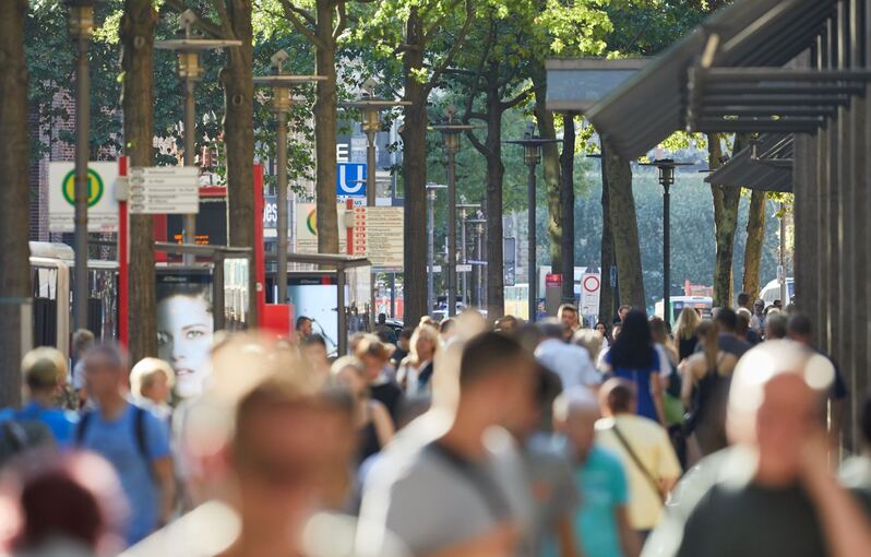 Menschen in der Stadt Menschen in der Stadt
