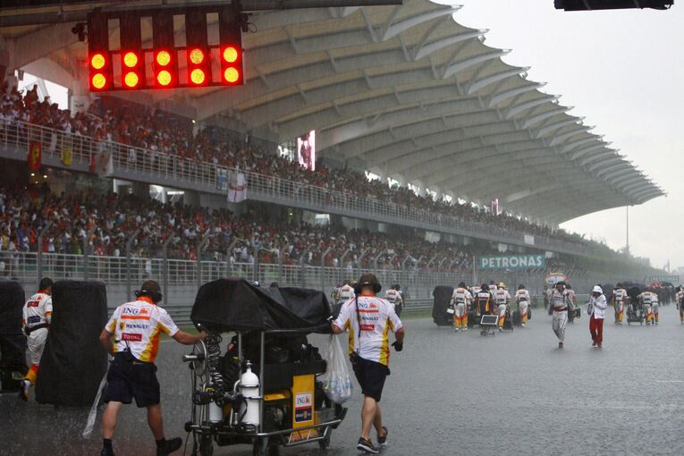 Formel 1 - GP Malaysia - Regen Formel 1 - GP Malaysia - Regen