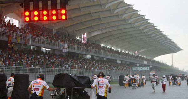 Formel 1 - GP Malaysia - Regen