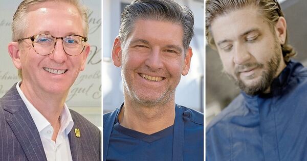 Sie stehen für drei Sterne und drei Toprestaurants im Kreis: Christian Ottenbacher vom Adler in Asperg, Steffen Ruggaber vom Lam Sie stehen für drei Sterne und drei Toprestaurants im Kreis: Christian Ottenbacher vom Adler in Asperg, Steffen Ruggaber vom Lamm in Roßwag und Benjamin Maerz von der Bietigheimer Rose (von links).