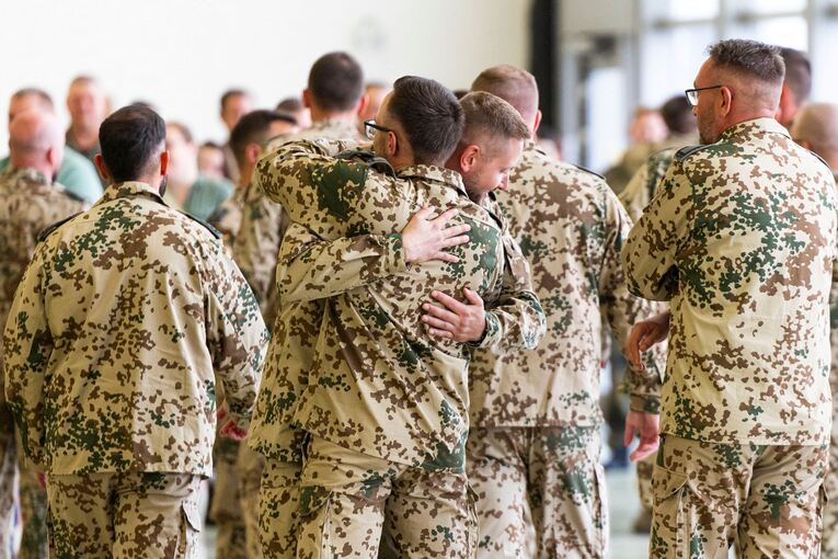 Rückkehr von Soldaten aus Erbil - Bundeswehr beendet Einsatz