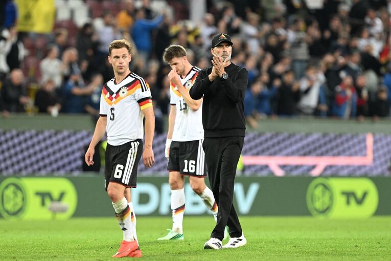 Joshua Kimmich und Jürgen Klopp Joshua Kimmich und Jürgen Klopp