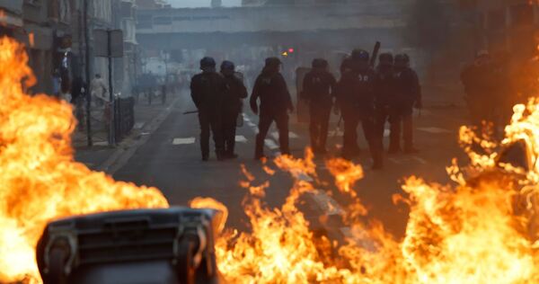 Schulproteste in Frankreich