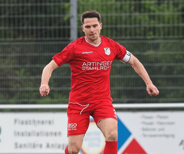 Schnell Fuß gefasst: Hessigheims Tom Kühnle, hier noch im Löchgauer Trikot.