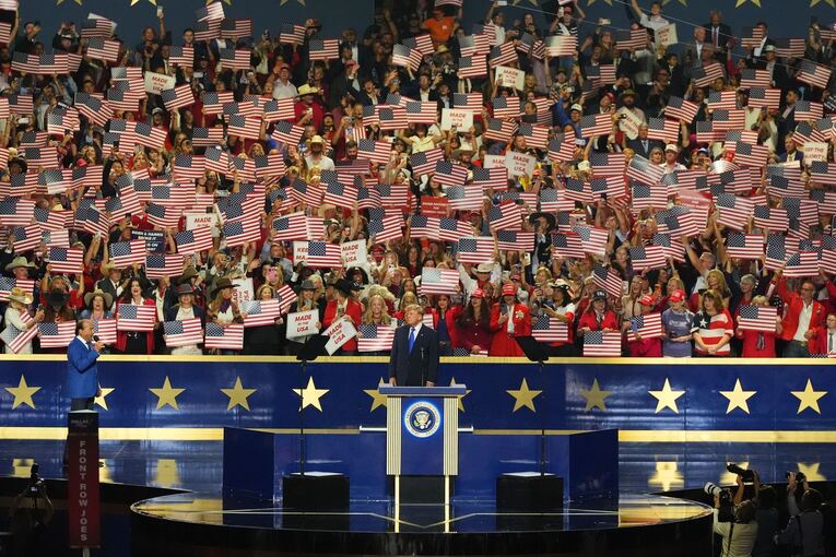 Republikaner-Parteitag vor Zwischenwahlen in USA Republikaner-Parteitag vor Zwischenwahlen in USA