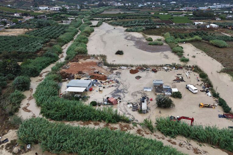 Unwetter auf Kreta Unwetter auf Kreta
