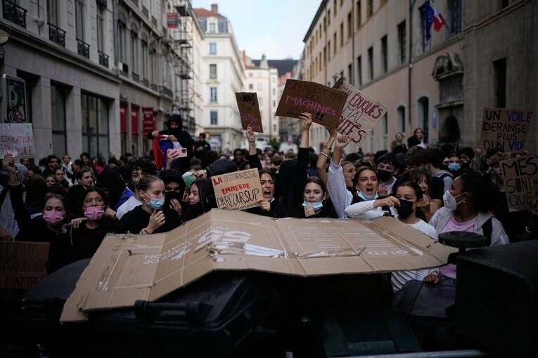 Schulproteste in Frankreich Schulproteste in Frankreich