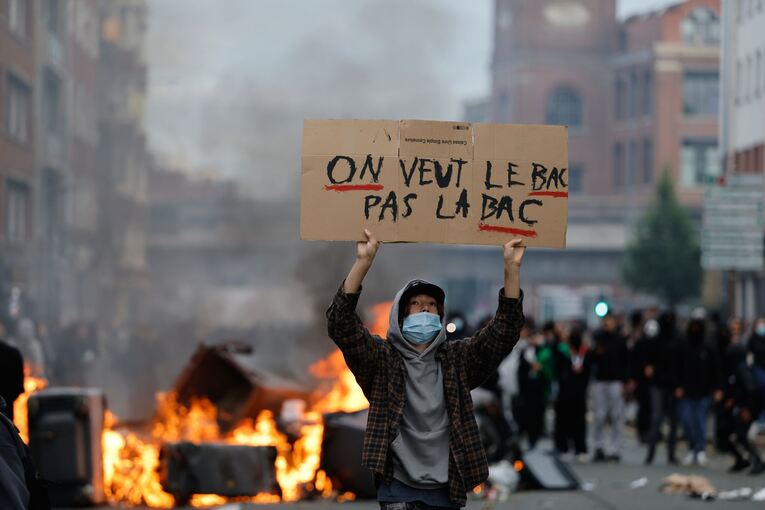 Schulproteste in Frankreich Schulproteste in Frankreich