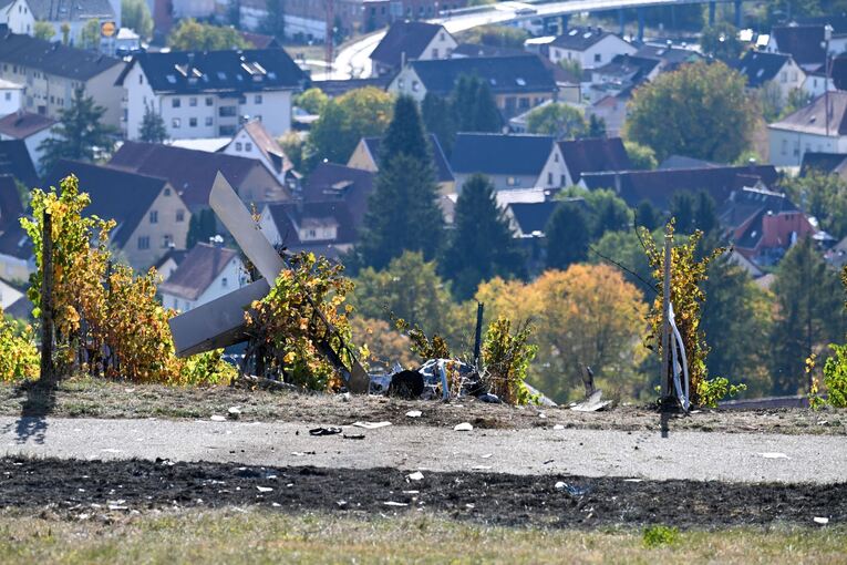 Kleinflugzeug im Landkreis Heilbronn abgestürzt