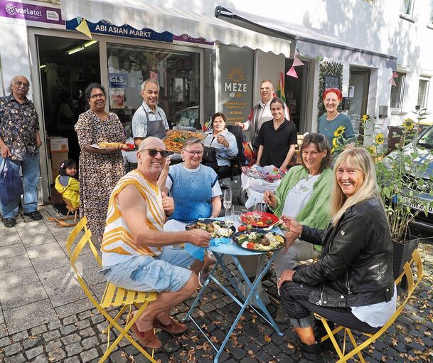 So gemütlich kann die Lindenstraße sein.