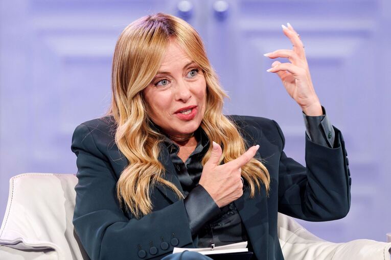 Italiens Ministerpräsidentin Giorgia Meloni Italiens Ministerpräsidentin Giorgia Meloni