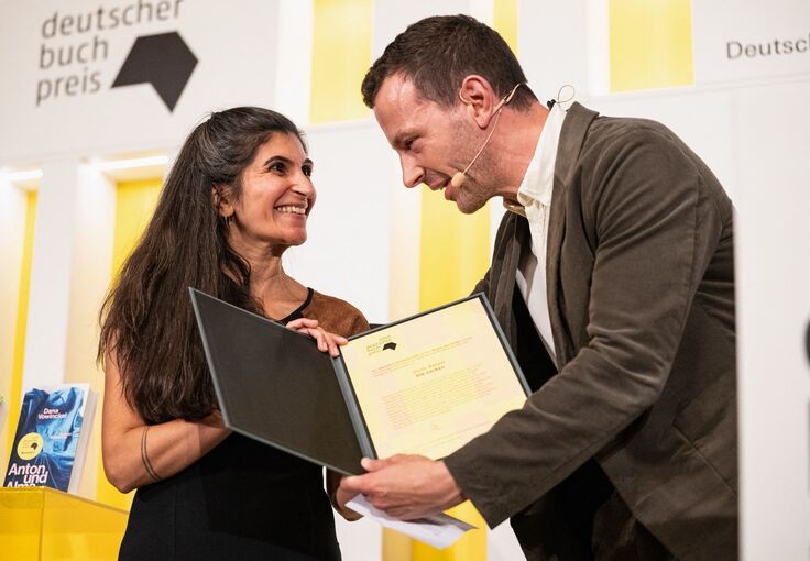 Verleihung Deutscher Buchpreis Verleihung Deutscher Buchpreis