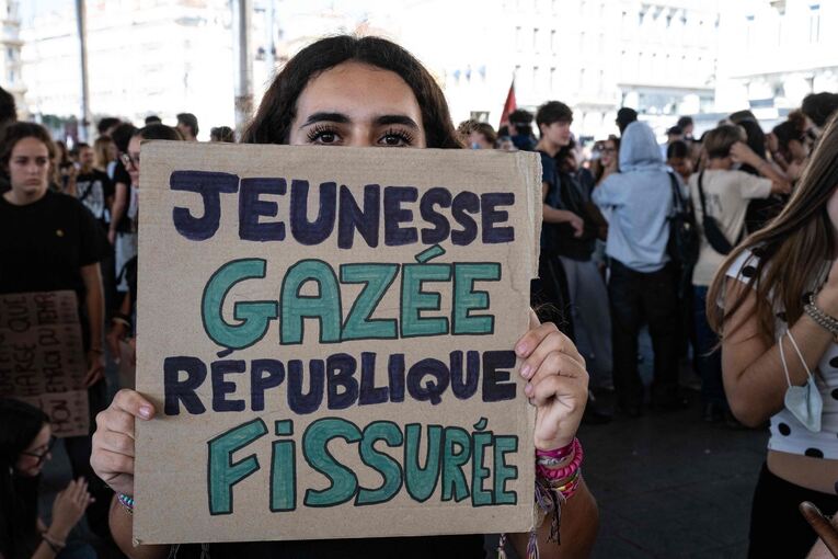Schulproteste in Frankreich Schulproteste in Frankreich