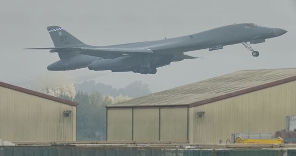 B1-Bomber der US-Luftwaffe B1-Bomber der US-Luftwaffe