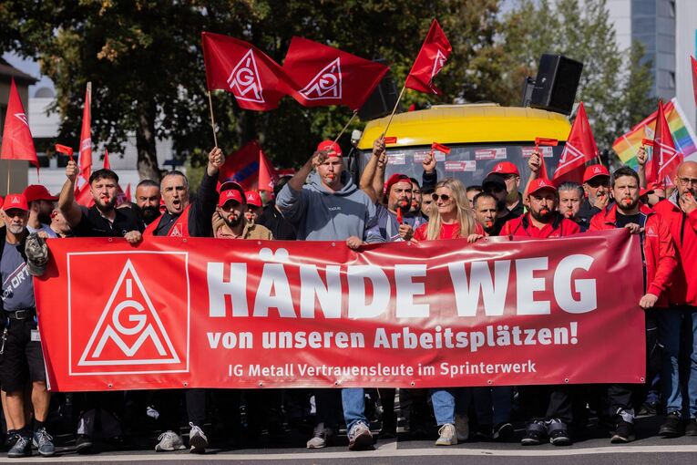 IG Metall kämpft um Arbeitsplätze in der Automobilindustrie IG Metall kämpft um Arbeitsplätze in der Automobilindustrie