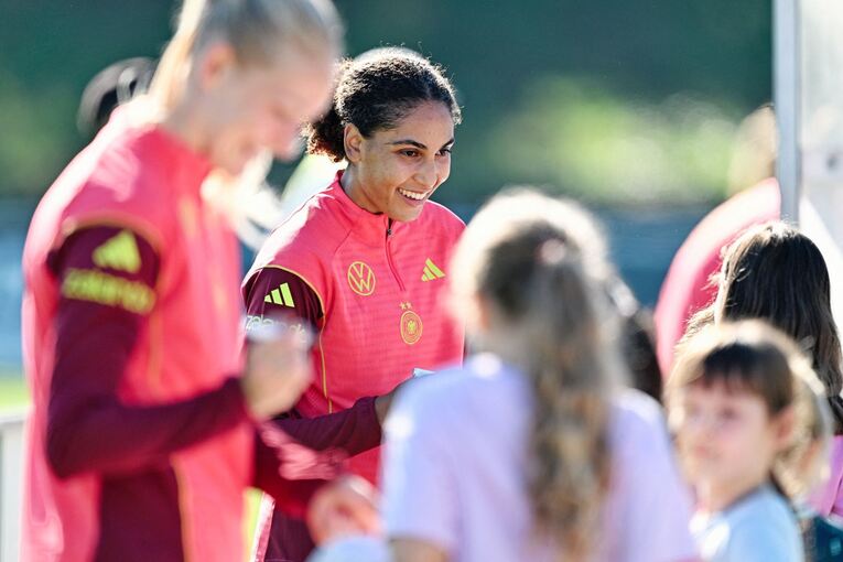 Frauen-Fußballnationalmannschaft - Training