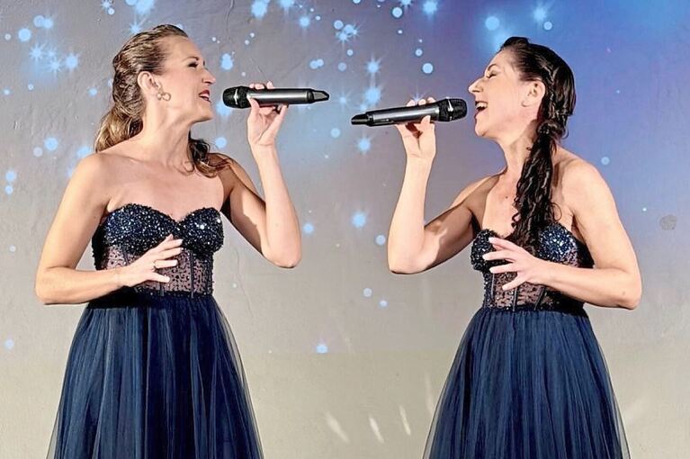 Tanja Danko-Böhler und Ines Amanović präsentieren am 10. Oktober in der Benninger Kelter „Movie meets Musical“.
