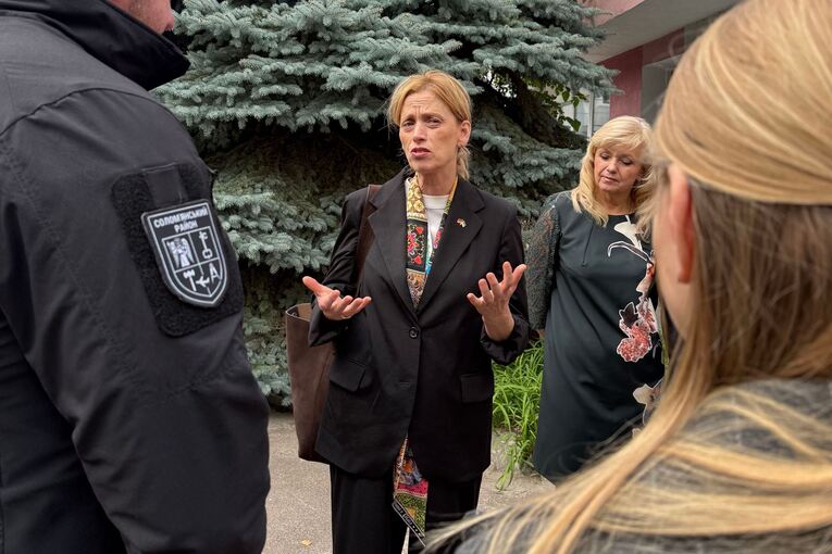Bundesfamilienministerin in Kiew
