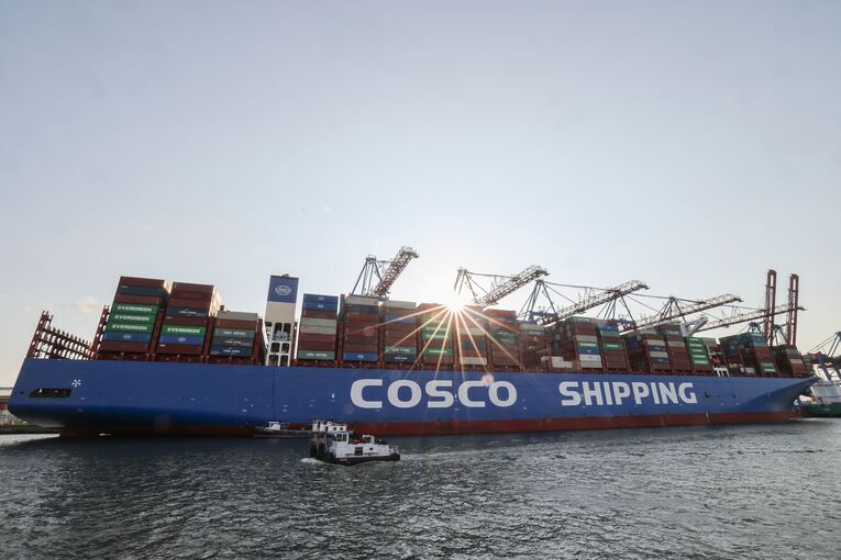 Cosco-Containerschiff