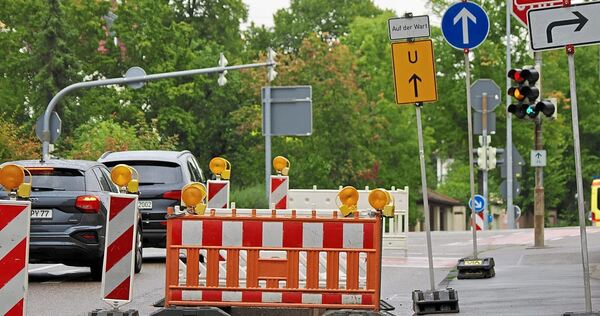 Überall Baustellen und Umleitungen: Wer momentan durch Ludwigsburg fährt, benötigt Geduld und Nerven.