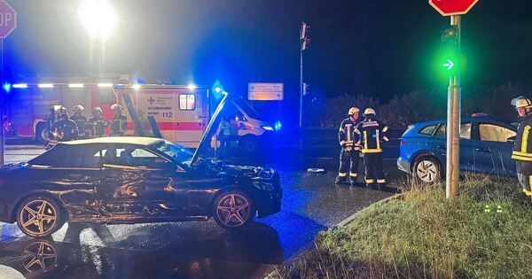 Two injured in traffic accident between Ludwigsburg and Marbach