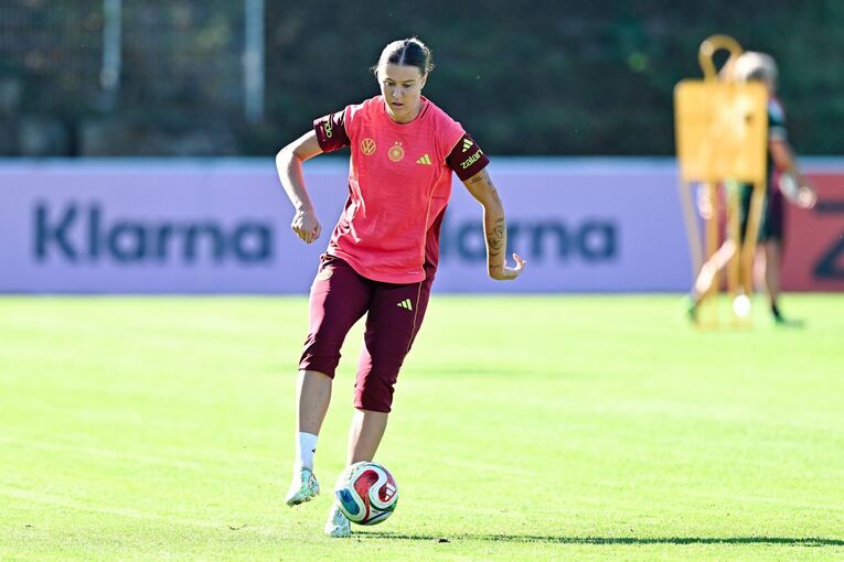 Frauen-Fußballnationalmannschaft - Training