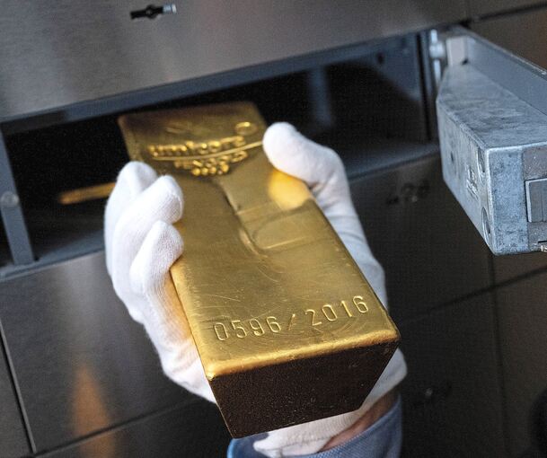 Glänzende Aussicht: Banken wie die LBBW empfehlen, fünf bis zehn Prozent des liquiden Vermögens in Gold anzulegen.
