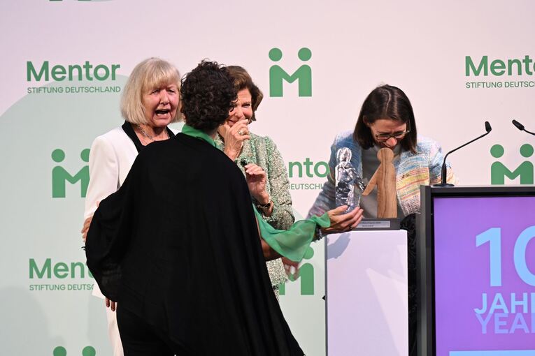 Königin Silvia von Schweden verleiht «Mentor-Zukunftspreis» Königin Silvia von Schweden verleiht «Mentor-Zukunftspreis»